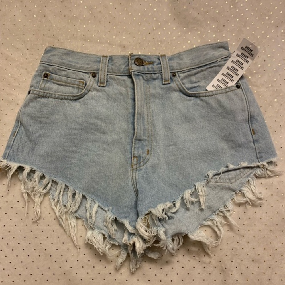 Urban outfitters high rise cheeky shorts